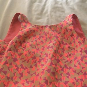 Fabulous mod Trina Turk silk babydoll dress